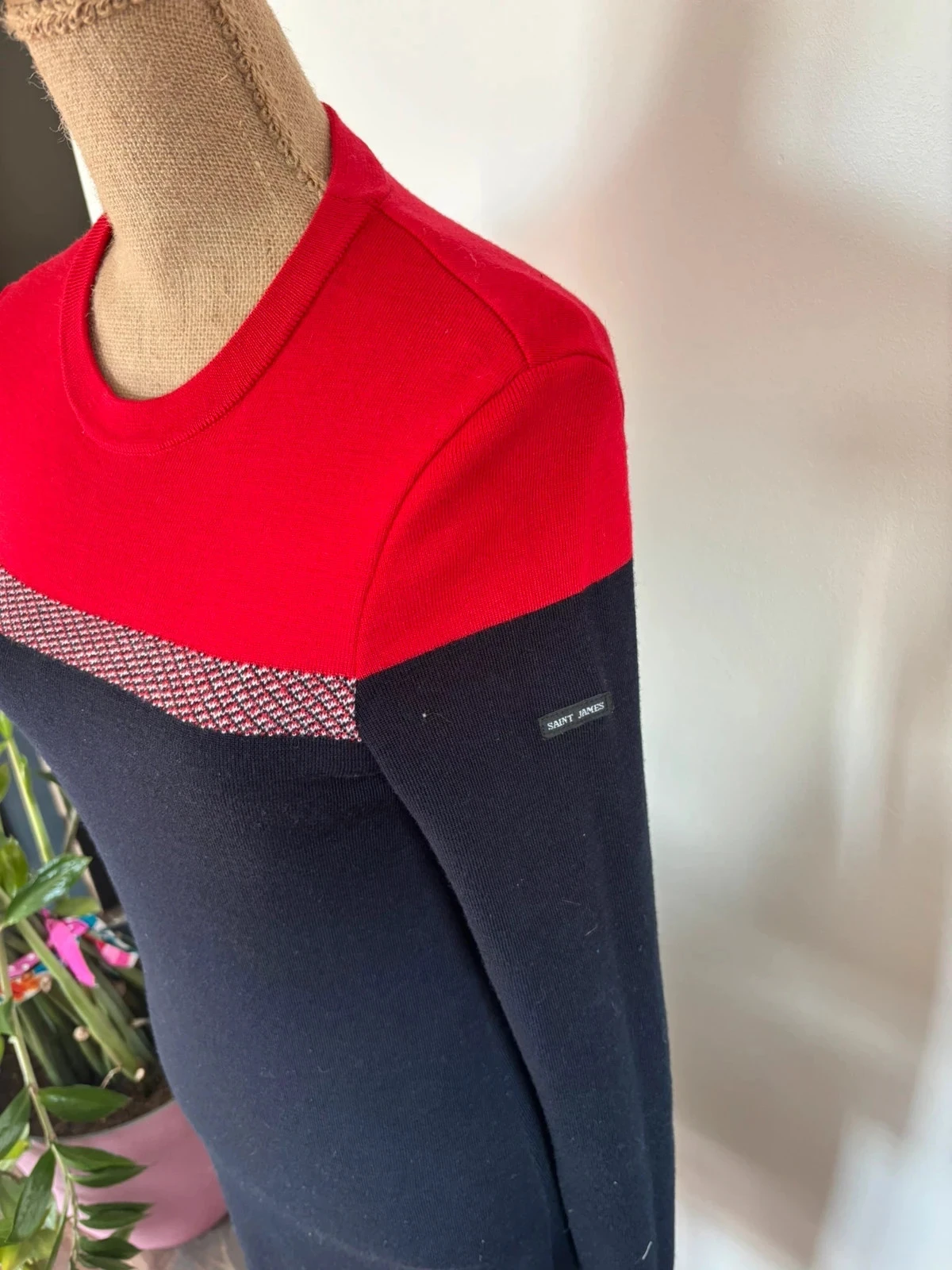 Jurk Saint James – Made in France – Maat 38 – Wol – Elegant & tijdloos gemaakt in Frankrijk – photo 3